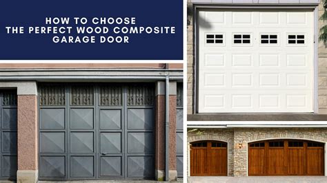 Wood Composite Garage Door: How to Choose the Right One