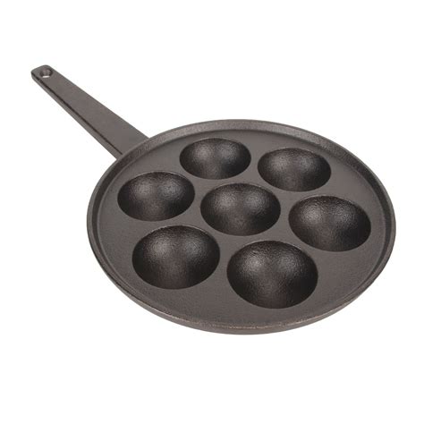 7 Holes Nonstick Takoyaki Grill Pan Deepened Enlarged Cast Iron Takoyaki Maker for Restaurant ...