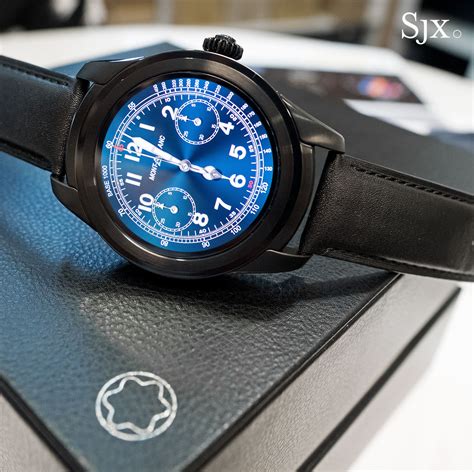 Introducing the Montblanc Summit Smartwatch (with Live Photos & Price ...