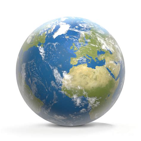 Earth Globe Map