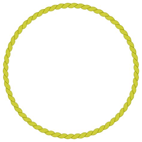 Round Rope Border 2 | Free SVG