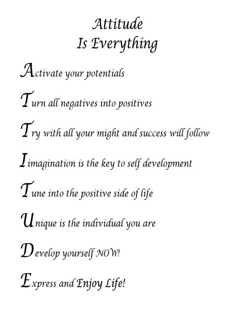 Attitude Is Everything | PDF