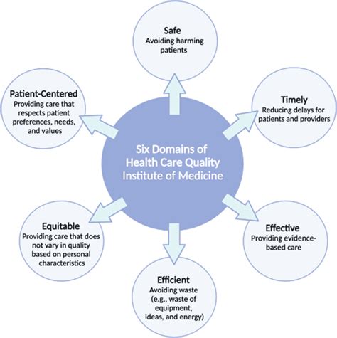 Six Domains of Health Care Quality: Institute of Medicine. Figure... | Download Scientific Diagram