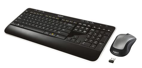 Logitech MK520 Wireless Keyboard and Mouse Combo — Keyboard and Mouse, Long Battery Life, Secure ...