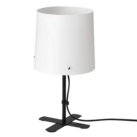 IKEA BARLAST Table lamp, black/white | IKEA Table Lamps | Eachdaykart ...
