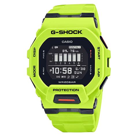 Casio G-Shock GBD-200-9DR Green Resin Digital Sports Watch