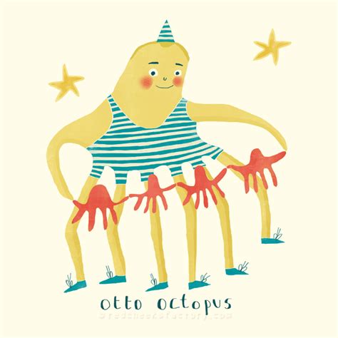 Red Cheeks Factory - Otto Octopus