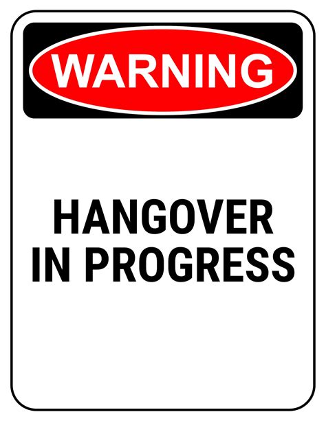 Funny Safety Signs to Download and Print