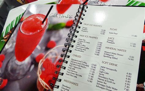 Print Expert - Menu Book