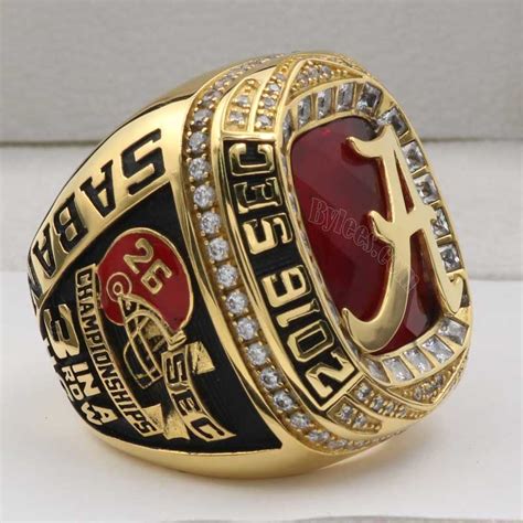 2016 Alabama Crimson Tide SEC Championship Ring – Best Championship ...