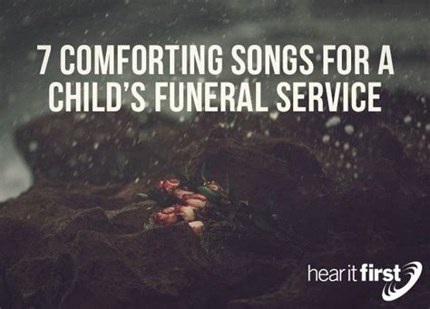 7 Comforting Songs For A Child’s Funeral Service