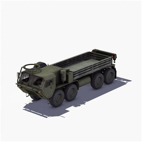 3d model of m985 hemtt cargo truck