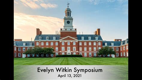 Evelyn Witkin Symposium, April 13, 2021: Christopher Molloy, Rutgers University Chancellor - YouTube