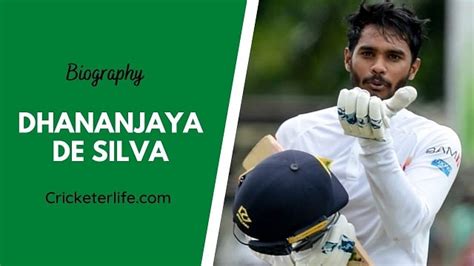 Dhananjaya de Silva biography, age, height, wife, family, etc. - Cricketer Life