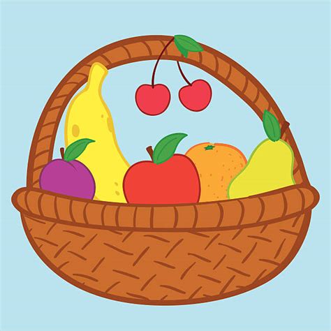 96 best ideas for coloring | Fruit Basket Clipart