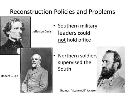 PPT - Reconstruction Policies and Problems PowerPoint Presentation ...