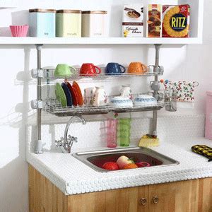 [Nadis]★dish rack washer-dryer dish warmer/ kitchen shelves dry hygienic stainless sink shelf ...