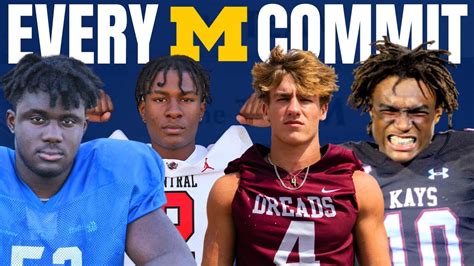 Every 2023 Michigan Football Commit! - Win Big Sports