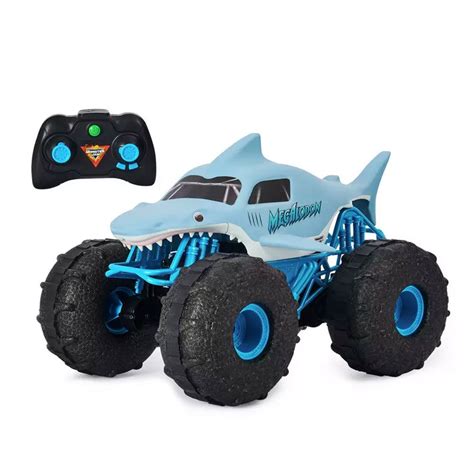 Бъги с дистанционно Spin Master, Monster Jam Megalodon Storm, 36 cm., 2.4GHz, 1:15, 6+ години ...