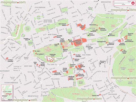 Edinburgh Campus Map Central Area