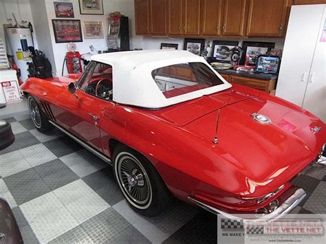 TheVetteNet.com - 1965 Corvette Convertible Red