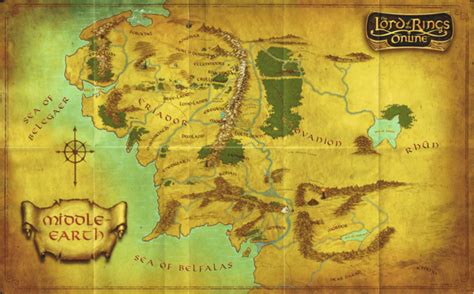 File:LOTRO Moria world map poster.png — StrategyWiki, the video game walkthrough and strategy ...