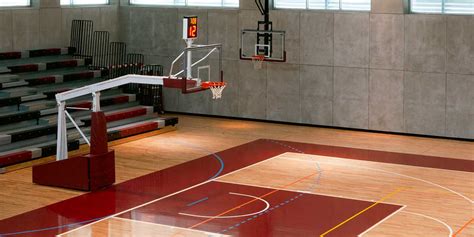 Hardwood Basketball Court Features - Avind