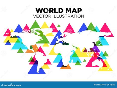 Amazing World Map Royalty-Free Stock Photography | CartoonDealer.com #171901295