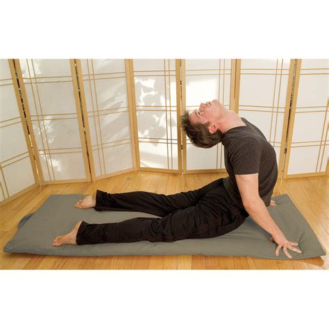 Roll Up and Go Yoga Mat, Eco Organic - DharmaCrafts