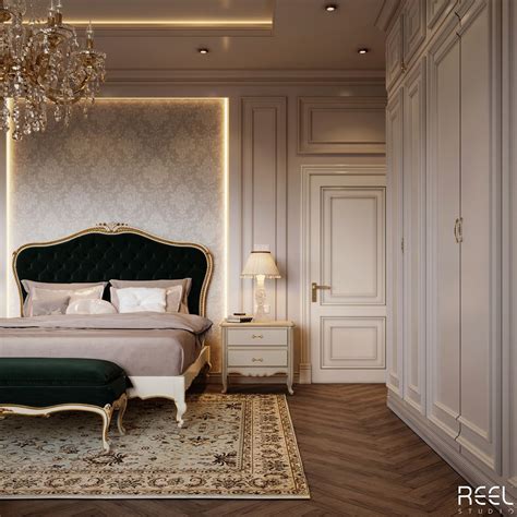 Classic Bedroom Design on Behance | Classic bedroom, Luxurious bedrooms ...