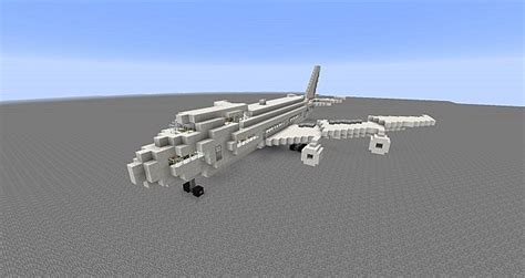 Boeing 747-800 Minecraft Map