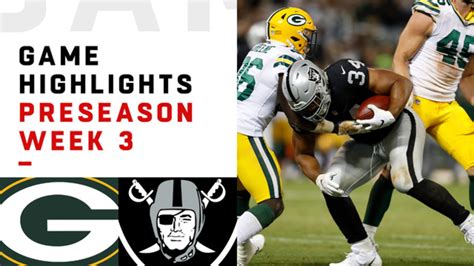 Packers vs. Raiders highlights | Preseason Week 3