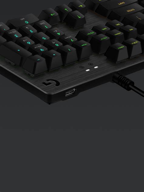 Logitech G512 Carbon GX Blue Switches RGB Mechanical Gaming Keyboard