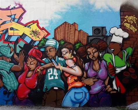 DJ DANCE Graffiti Mural, Soundview, Bronx, New York City | Flickr