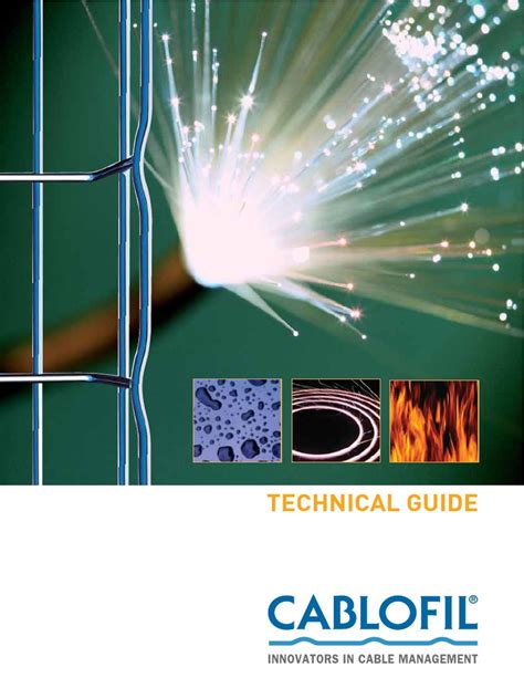 Cablofil Technical Guide | PDF | Cable | Optical Fiber