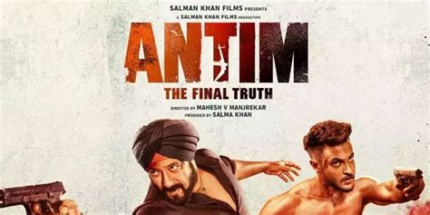 Salman Khan Is Back With The Trailer Of Antim With Aayush Sharma-Salman Khan Is Back With The ...