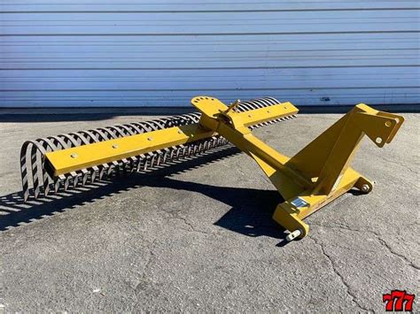 6ft Landscape Rake 3pt Tractor Attachment - 777 Auction Company