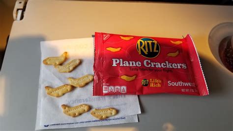 Southwest Airlines' snacks aren't fancy, you might say they're... : puns