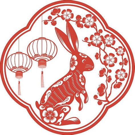 Chinese style of papercut art for year of the rabbit | Chinese paper ...