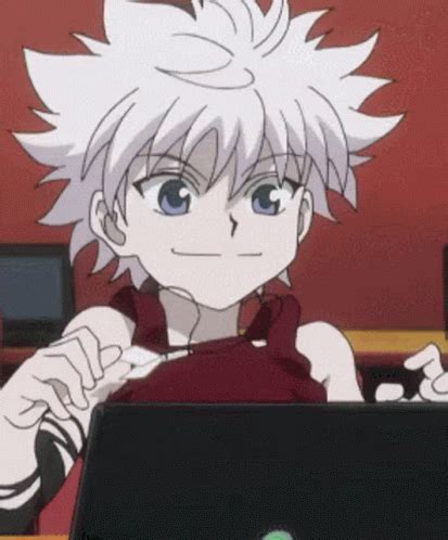 Killua Cute Killua Red GIF - Killua Cute Killua Red Killua - Discover ...