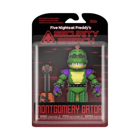 FUNKO ACTION FIGURE: FIVE NIGHTS AT FREDDYS - MONTGOMERY GATOR – igabiba