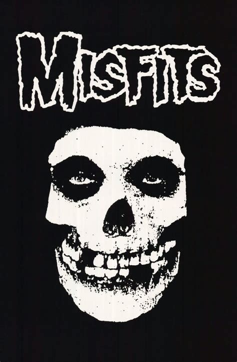 Misfits Poster 3 - POP ART POSTERS | Постеры групп, Графические постеры, Рисунки черепов