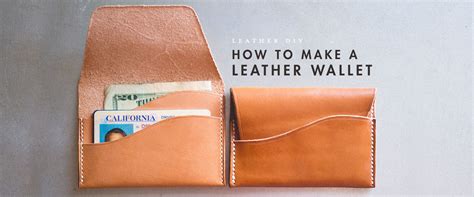 How to Make a Leather Wallet · Primer