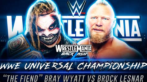 WWE WrestleMania Backlash 2024 - Match Card - YouTube