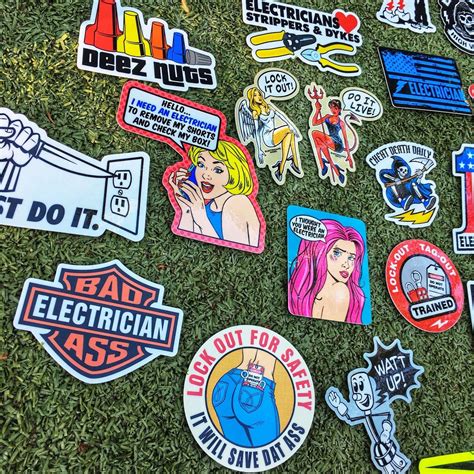 NEW ELECTRICIAN Hard Hat Stickers 55 Hardhat Sticker and - Etsy