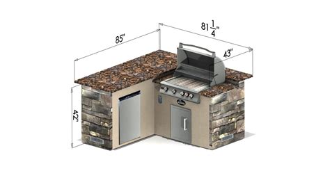 20 Thinks We Can Learn From This Outdoor Kitchen Dimensions - Home, Family, Style and Art Ideas