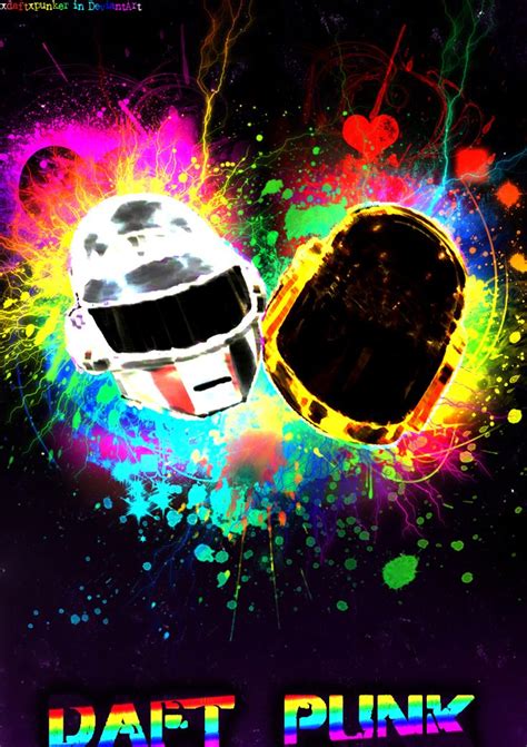 Daft punk, Art, Poster