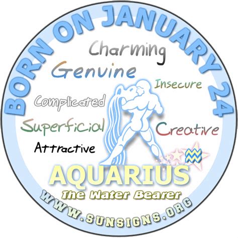 January 24 Zodiac Horoscope Birthday Personality - SunSigns.Org