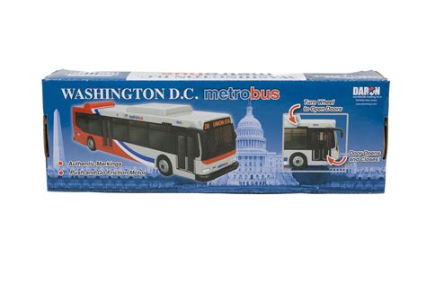 Washington DC Metro Bus Toy – I Love DC Gifts