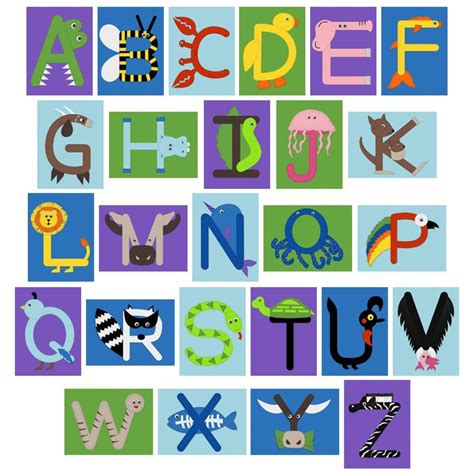 Printable Alphabet Letter Crafts